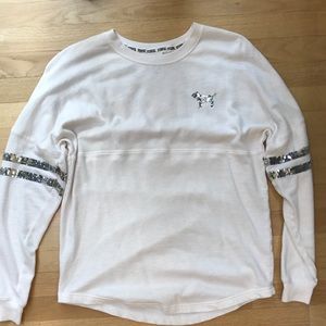 - Love pink sweatshirt